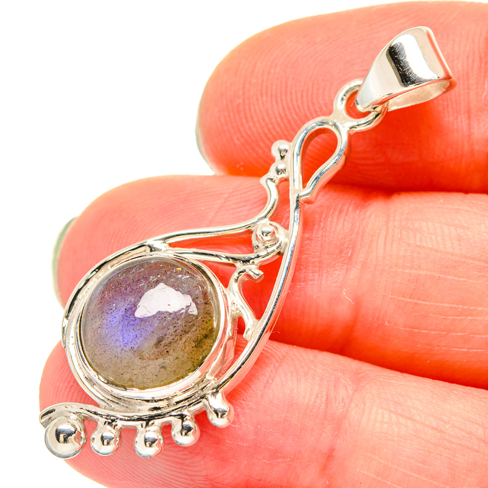 Labradorite Pendants handcrafted by Ana Silver Co - PD21418