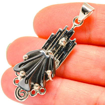 Hematite Pendants handcrafted by Ana Silver Co - PD21436