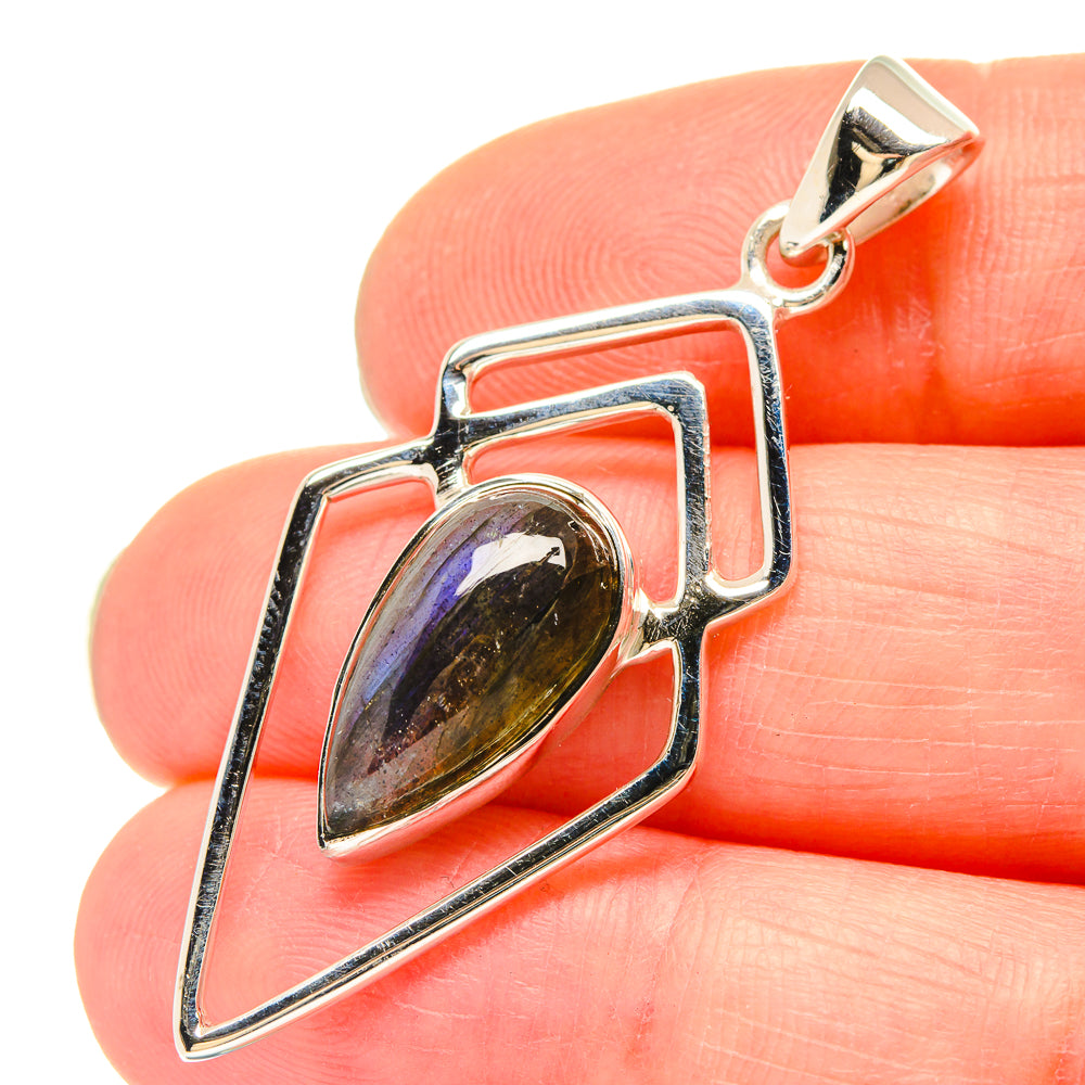 Labradorite Pendants handcrafted by Ana Silver Co - PD21437