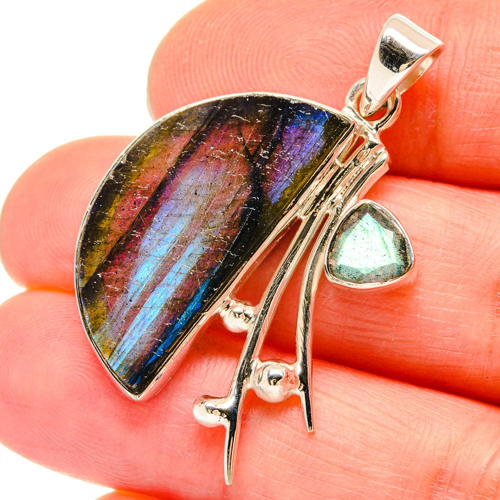 Labradorite Pendants handcrafted by Ana Silver Co - PD21439