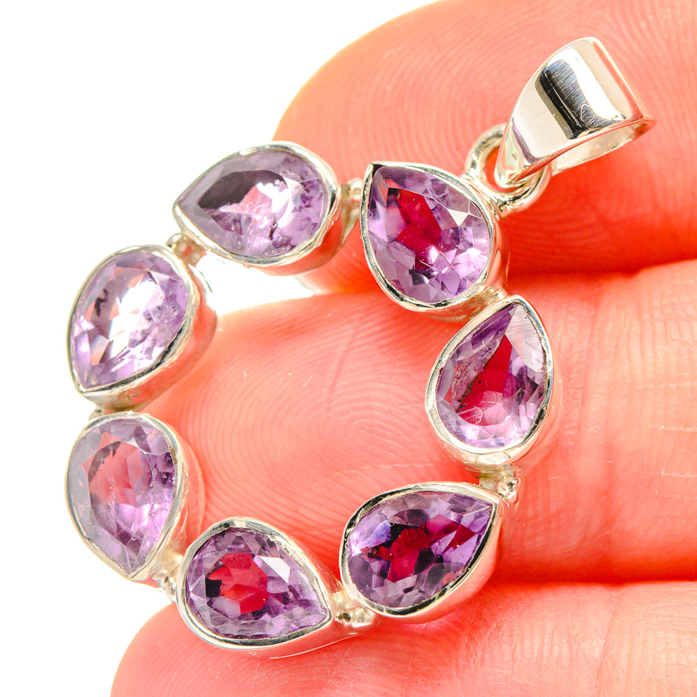 Amethyst Pendants handcrafted by Ana Silver Co - PD21451
