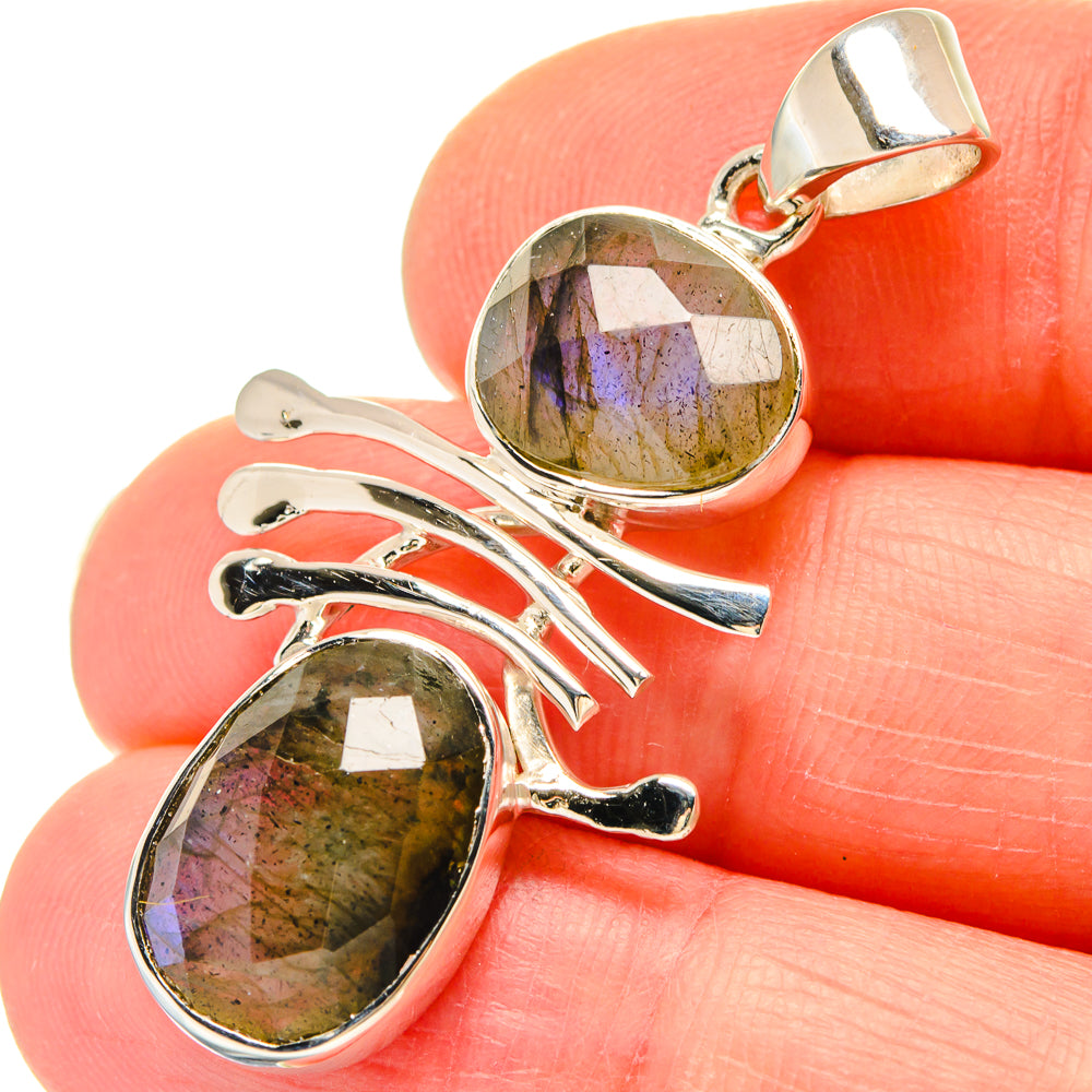 Labradorite Pendants handcrafted by Ana Silver Co - PD21458