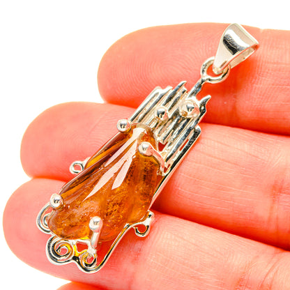 Baltic Amber Pendants handcrafted by Ana Silver Co - PD21465