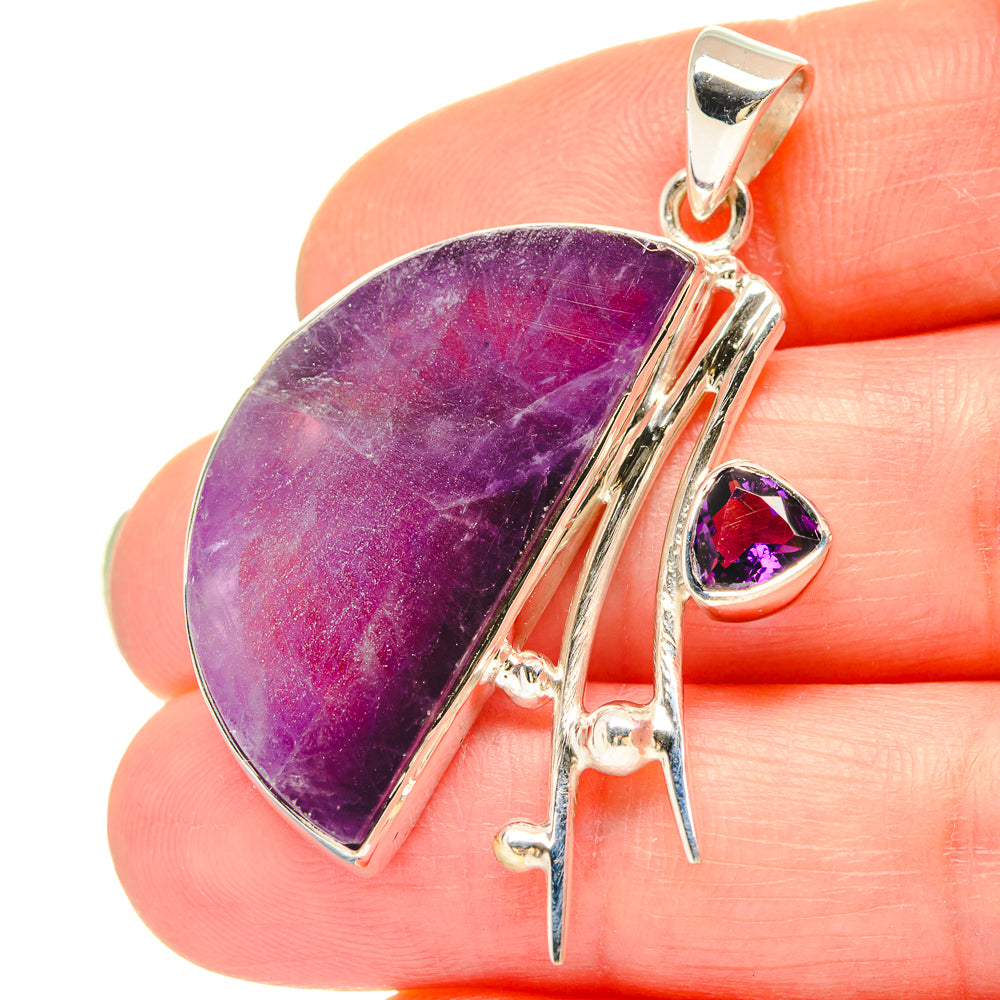 Amethyst Pendants handcrafted by Ana Silver Co - PD21487
