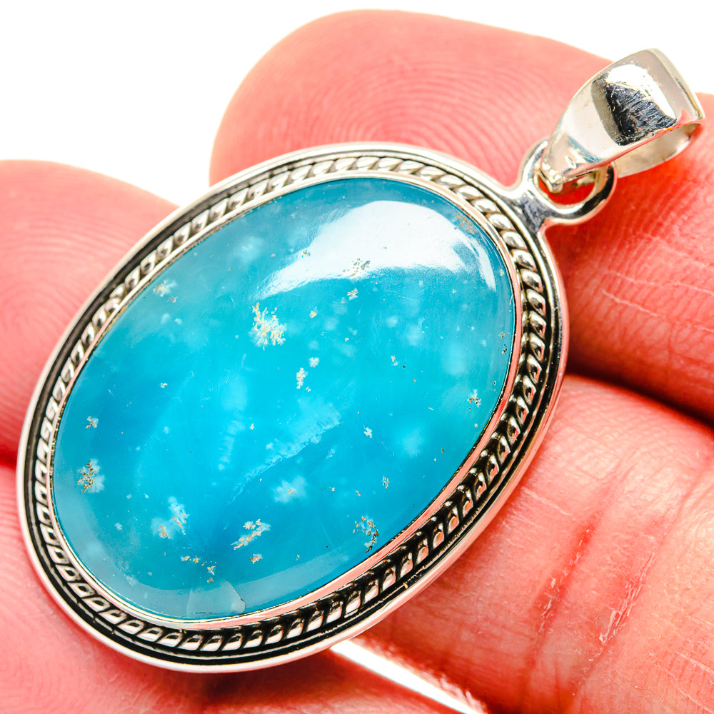 Larimar Pendants handcrafted by Ana Silver Co - PD21491
