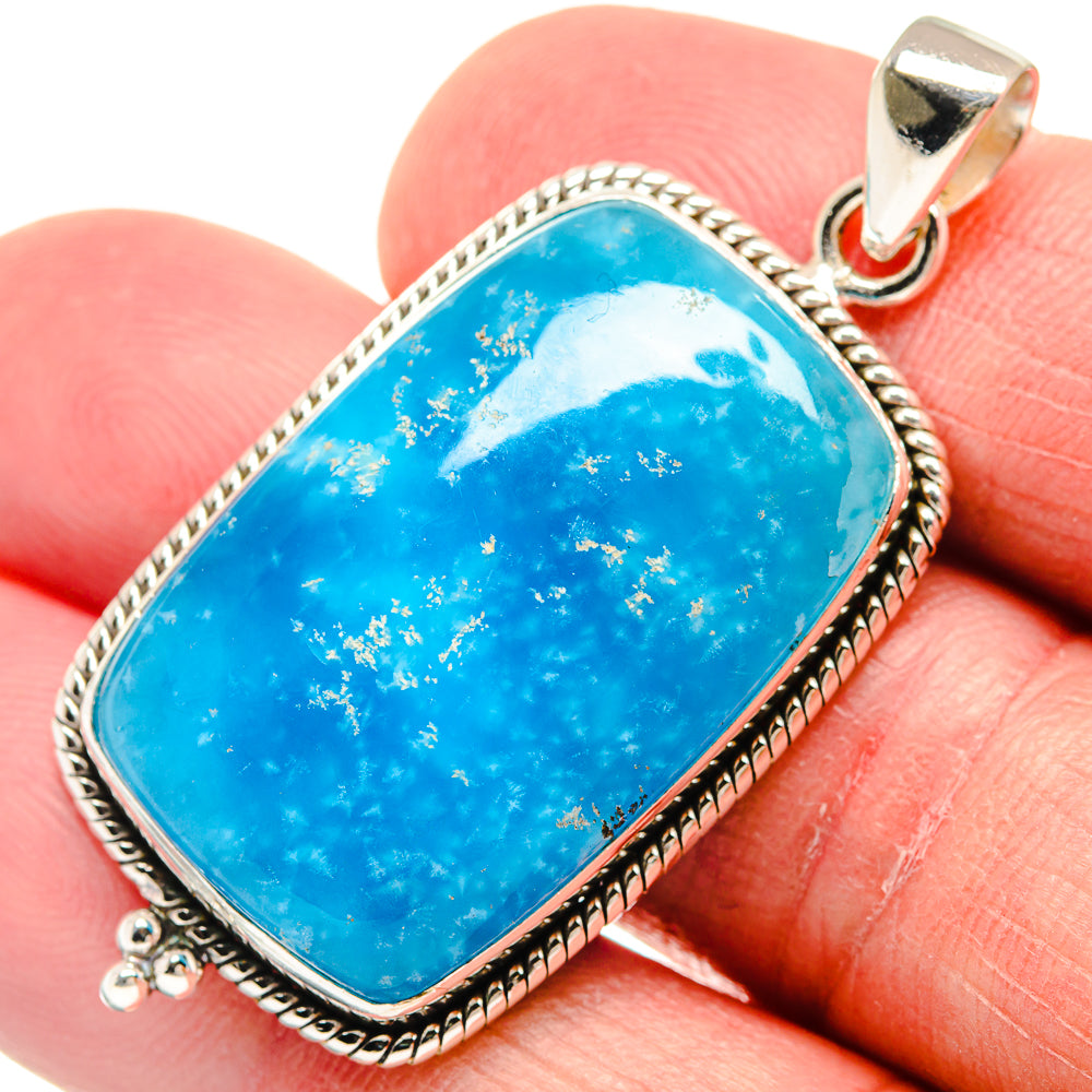 Larimar Pendants handcrafted by Ana Silver Co - PD21498