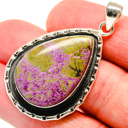 Stichtite Pendants handcrafted by Ana Silver Co - PD21507