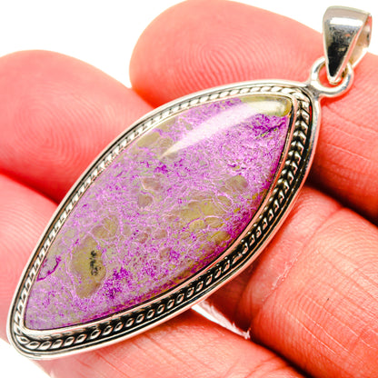 Stichtite Pendants handcrafted by Ana Silver Co - PD21524