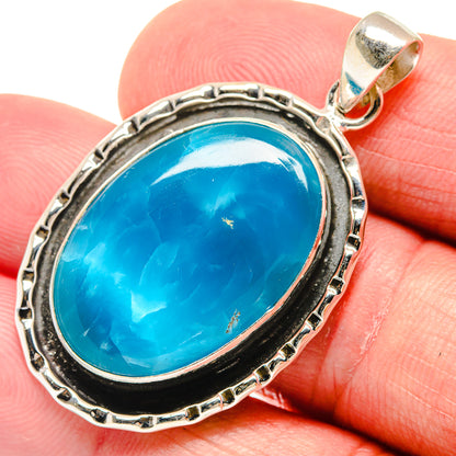 Larimar Pendants handcrafted by Ana Silver Co - PD21529