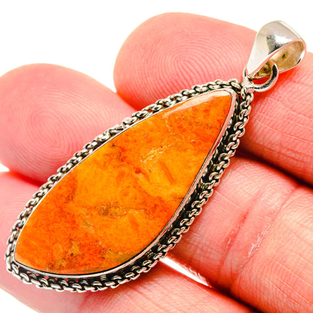 Sponge Coral Pendants handcrafted by Ana Silver Co - PD21555