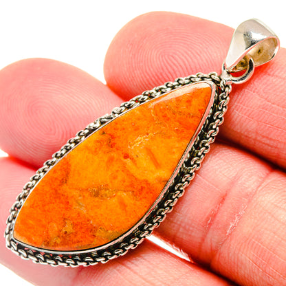 Sponge Coral Pendants handcrafted by Ana Silver Co - PD21555