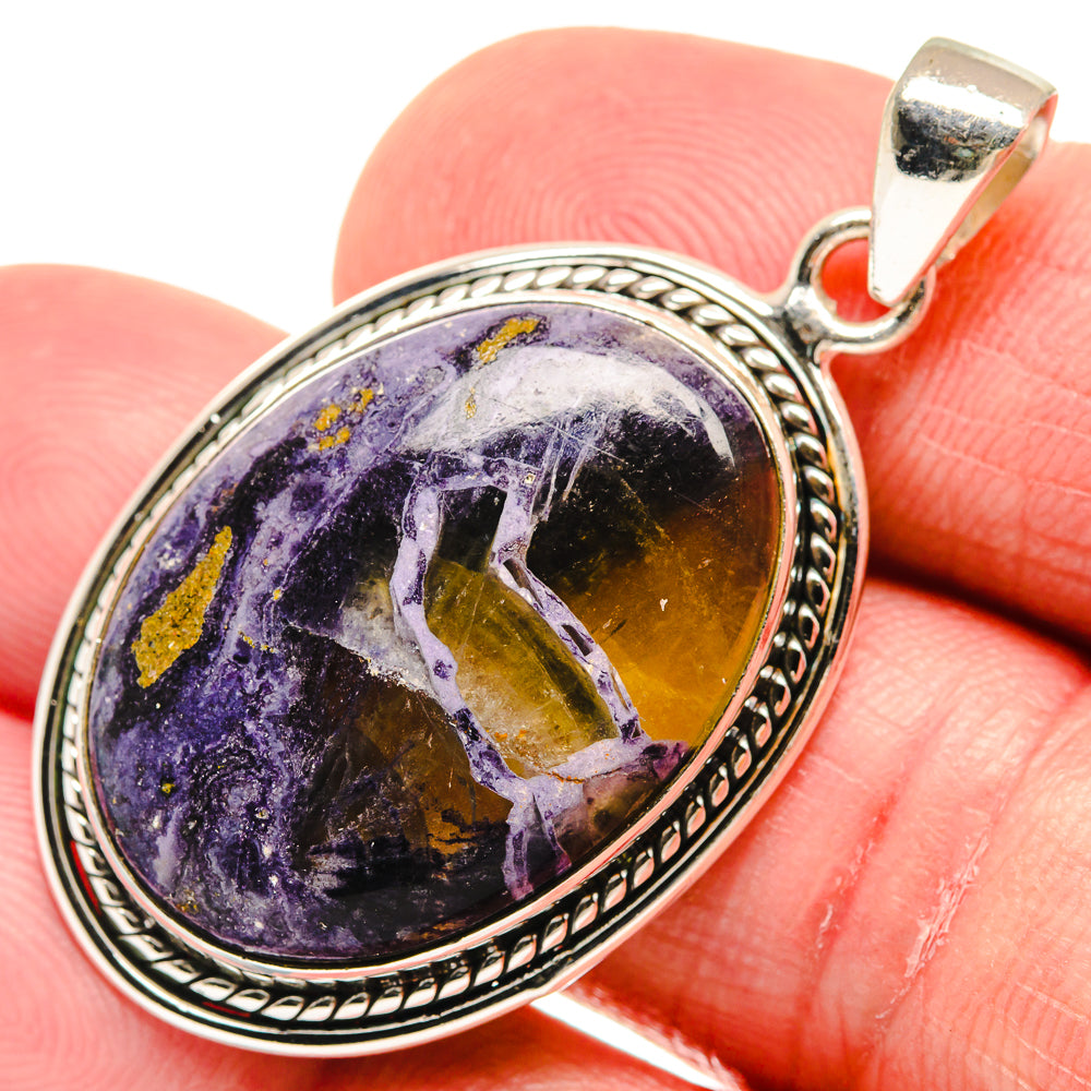 Tiffany Stone Pendants handcrafted by Ana Silver Co - PD21559