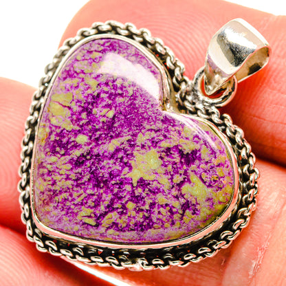 Stichtite Pendants handcrafted by Ana Silver Co - PD21568