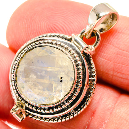 Rainbow Moonstone Pendants handcrafted by Ana Silver Co - PD21590