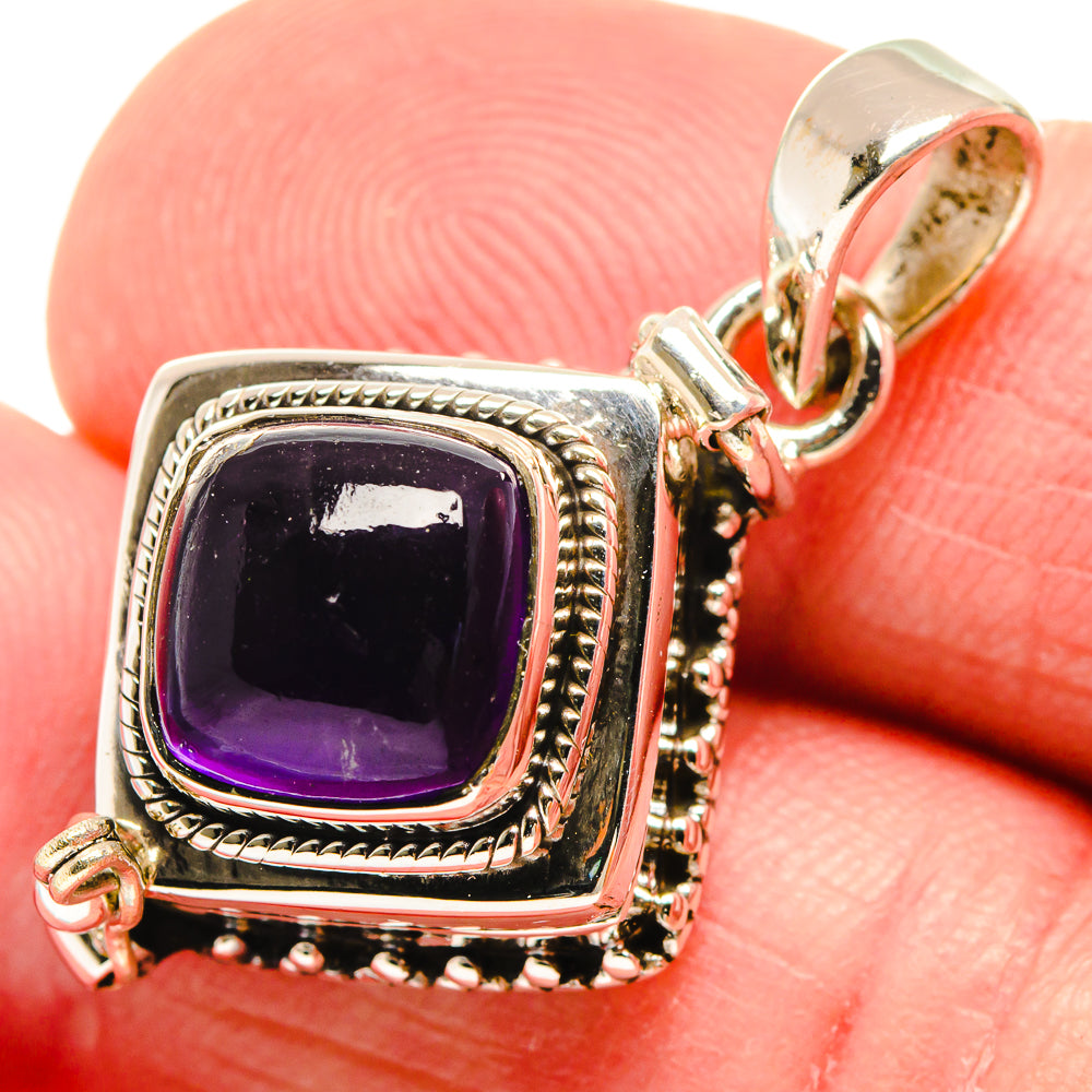 Amethyst Pendants handcrafted by Ana Silver Co - PD21592
