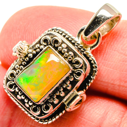 Ethiopian Opal Pendants handcrafted by Ana Silver Co - PD21593