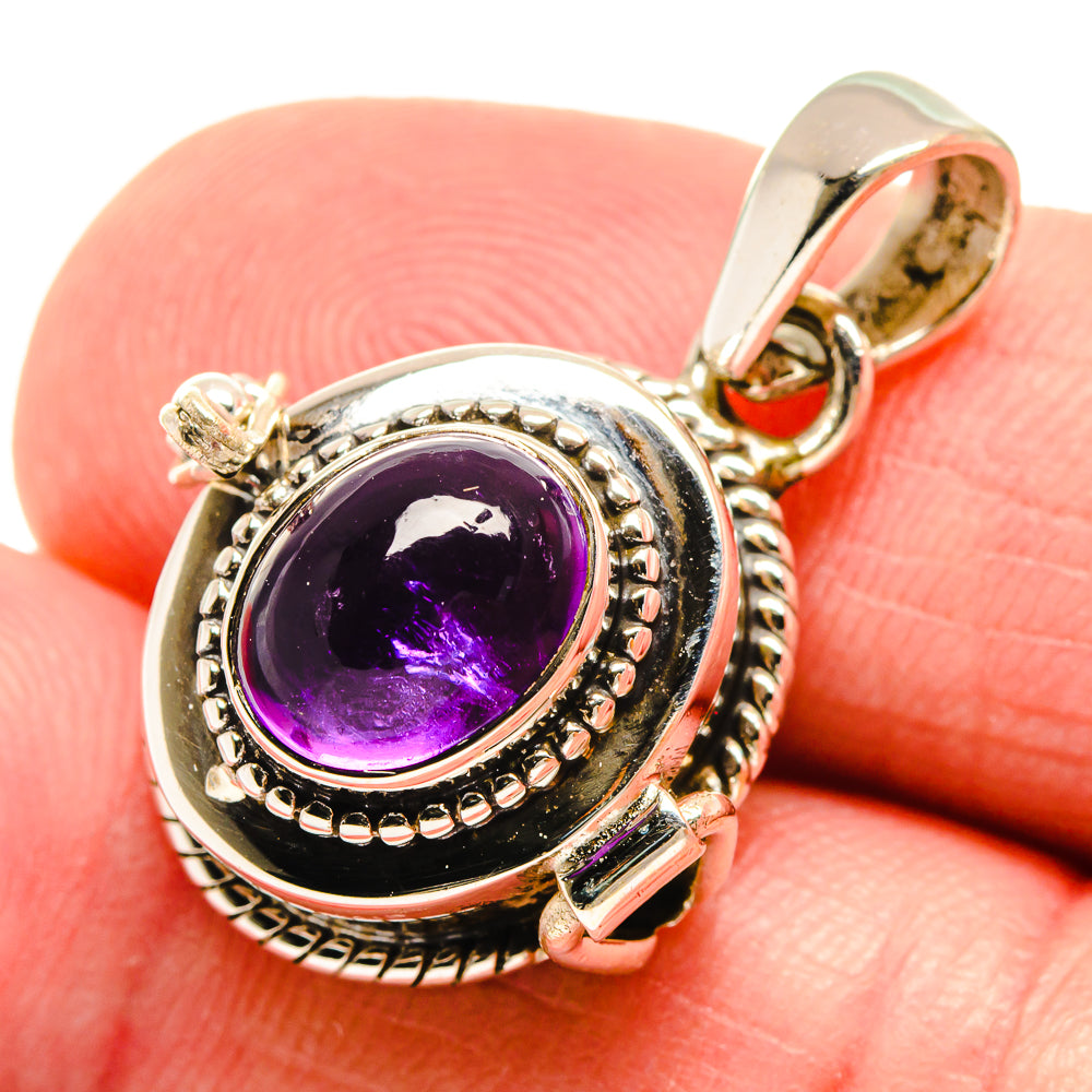 Amethyst Pendants handcrafted by Ana Silver Co - PD21596