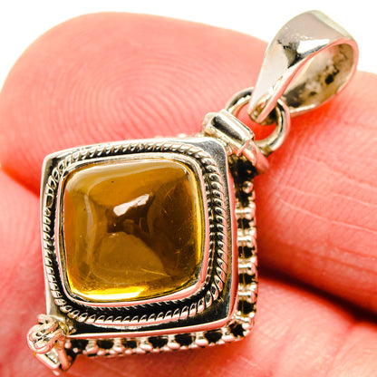 Citrine Pendants handcrafted by Ana Silver Co - PD21605