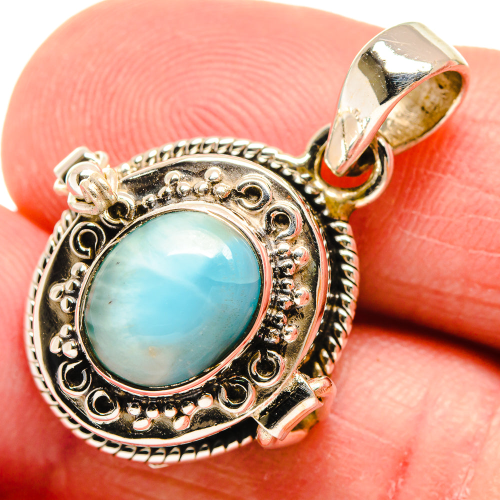 Larimar Pendants handcrafted by Ana Silver Co - PD21606