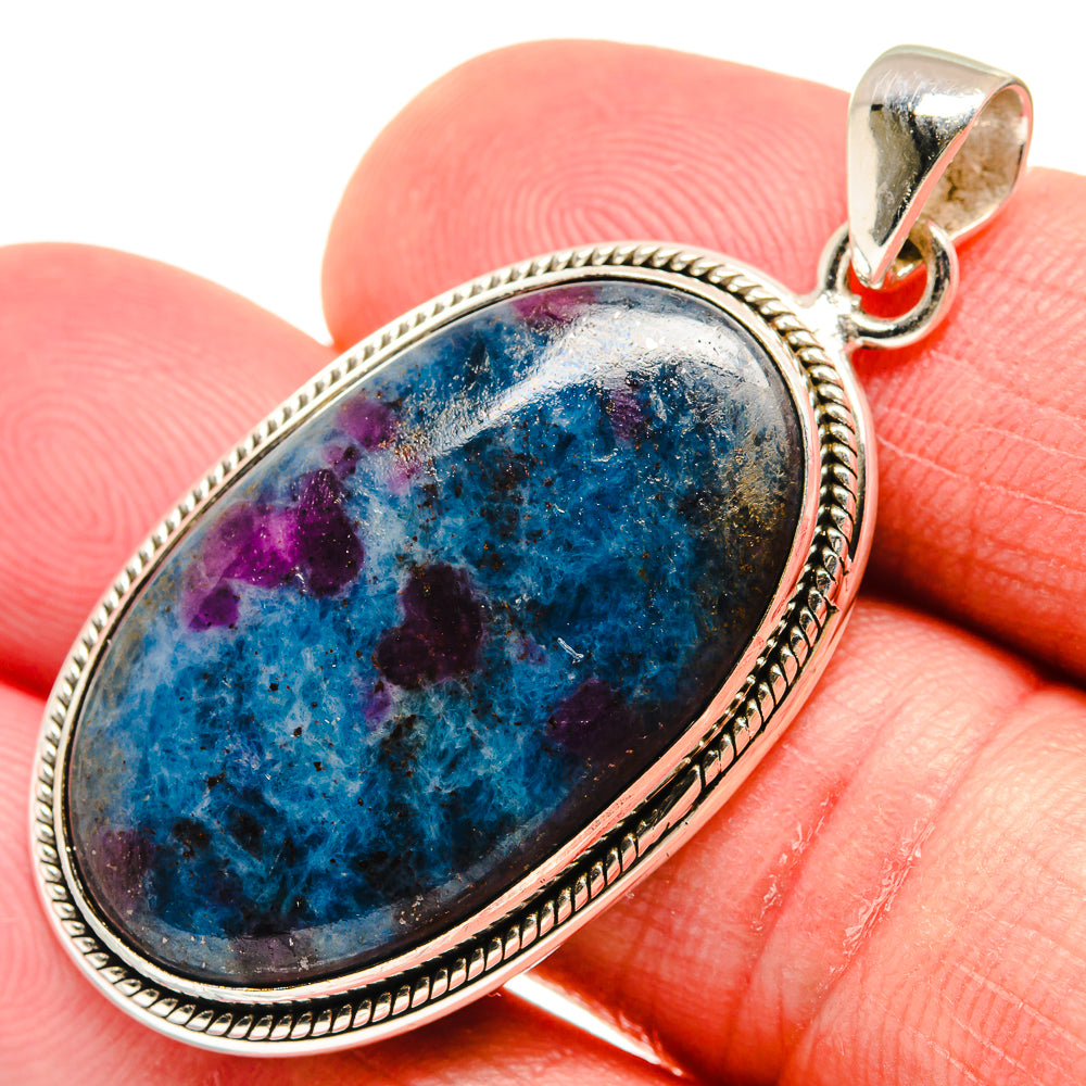 Ruby Fuchsite Pendants handcrafted by Ana Silver Co - PD21625
