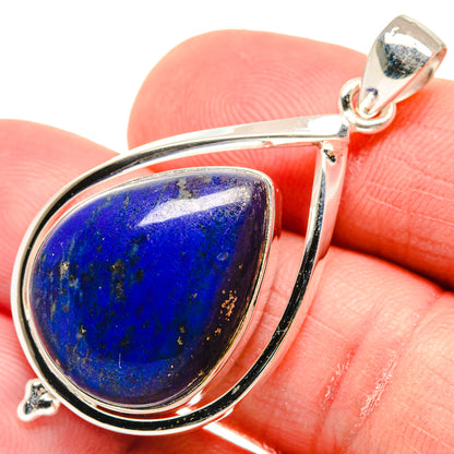 Lapis Lazuli Pendants handcrafted by Ana Silver Co - PD21641