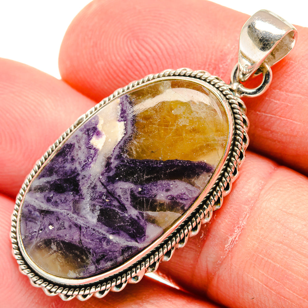 Tiffany Stone Pendants handcrafted by Ana Silver Co - PD21668