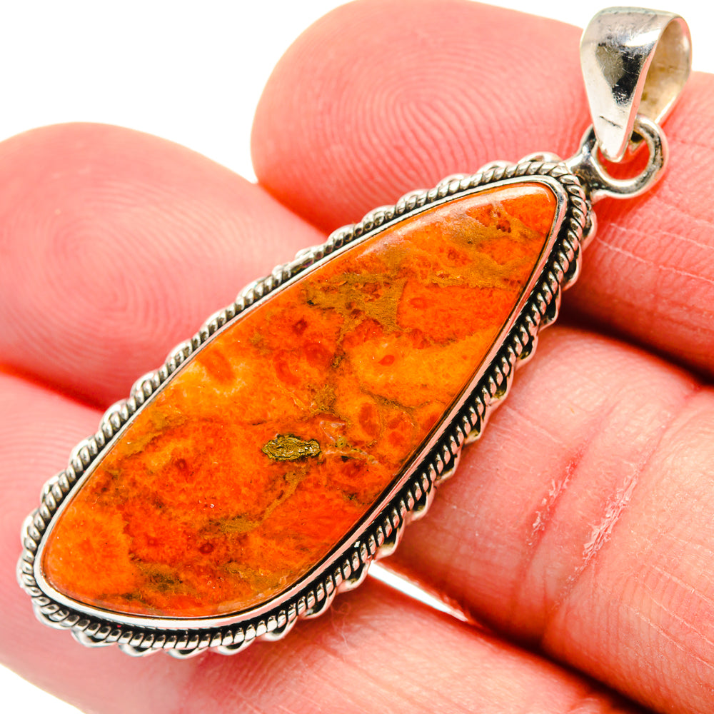 Sponge Coral Pendants handcrafted by Ana Silver Co - PD21675