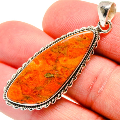 Sponge Coral Pendants handcrafted by Ana Silver Co - PD21675