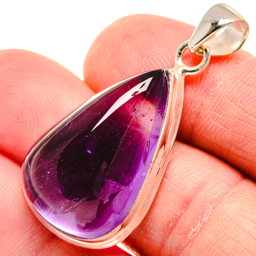 Amethyst Pendants handcrafted by Ana Silver Co - PD21694