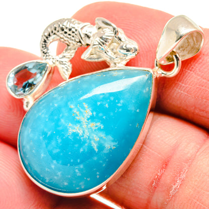 Smithsonite Pendants handcrafted by Ana Silver Co - PD21700