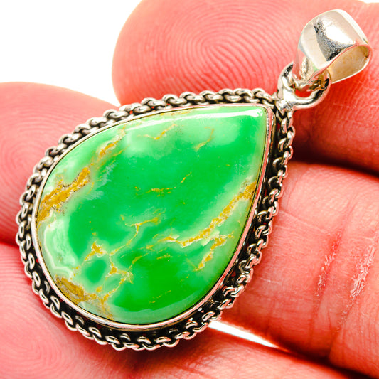 Variscite Pendants handcrafted by Ana Silver Co - PD21717
