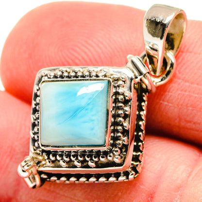 Larimar Pendants handcrafted by Ana Silver Co - PD21721