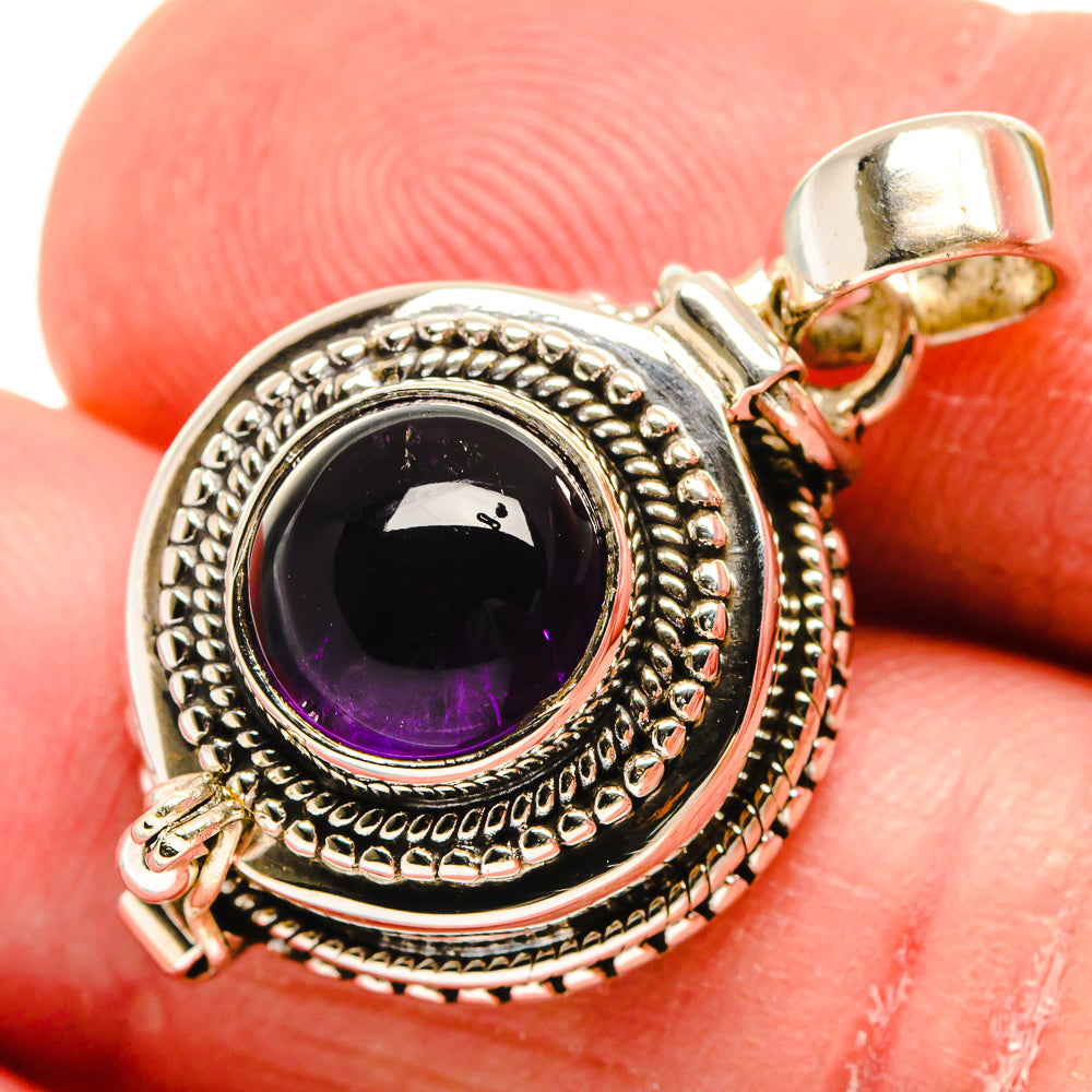 Amethyst Pendants handcrafted by Ana Silver Co - PD21722