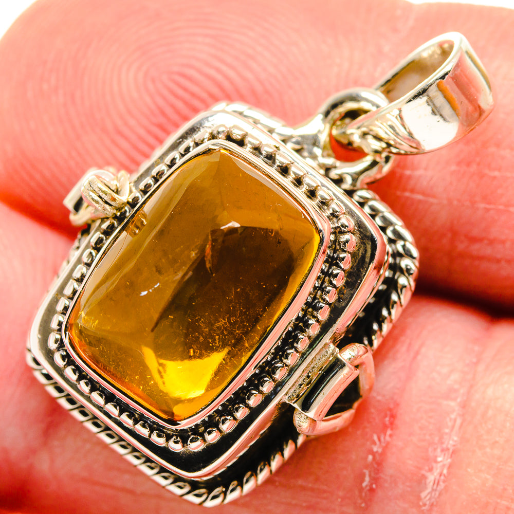 Citrine Pendants handcrafted by Ana Silver Co - PD21725