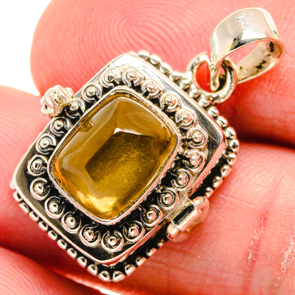 Citrine Pendants handcrafted by Ana Silver Co - PD21727