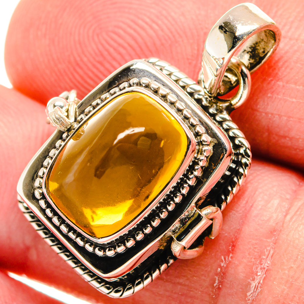 Citrine Pendants handcrafted by Ana Silver Co - PD21728