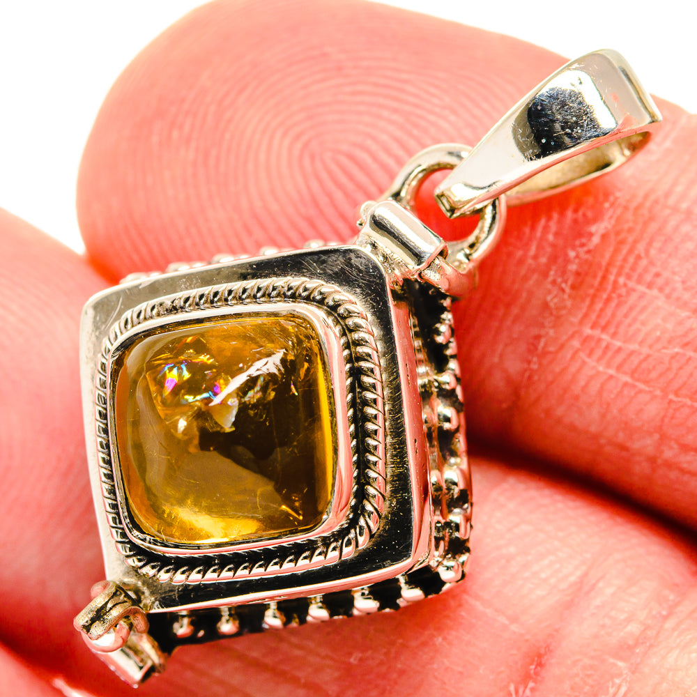 Citrine Pendants handcrafted by Ana Silver Co - PD21729
