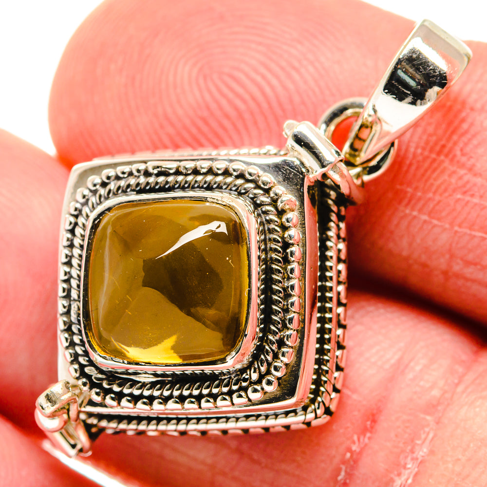 Citrine Pendants handcrafted by Ana Silver Co - PD21731