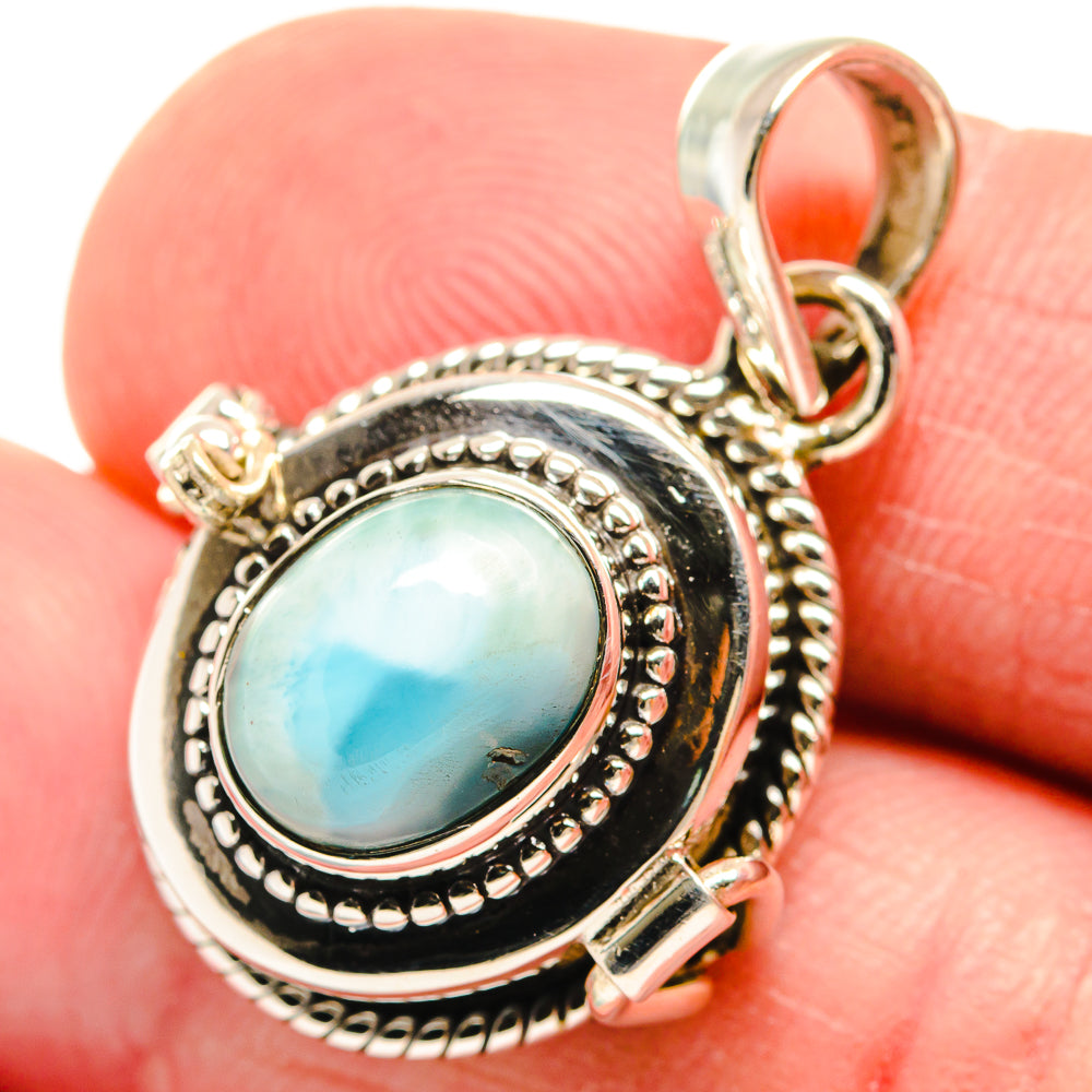 Larimar Pendants handcrafted by Ana Silver Co - PD21736