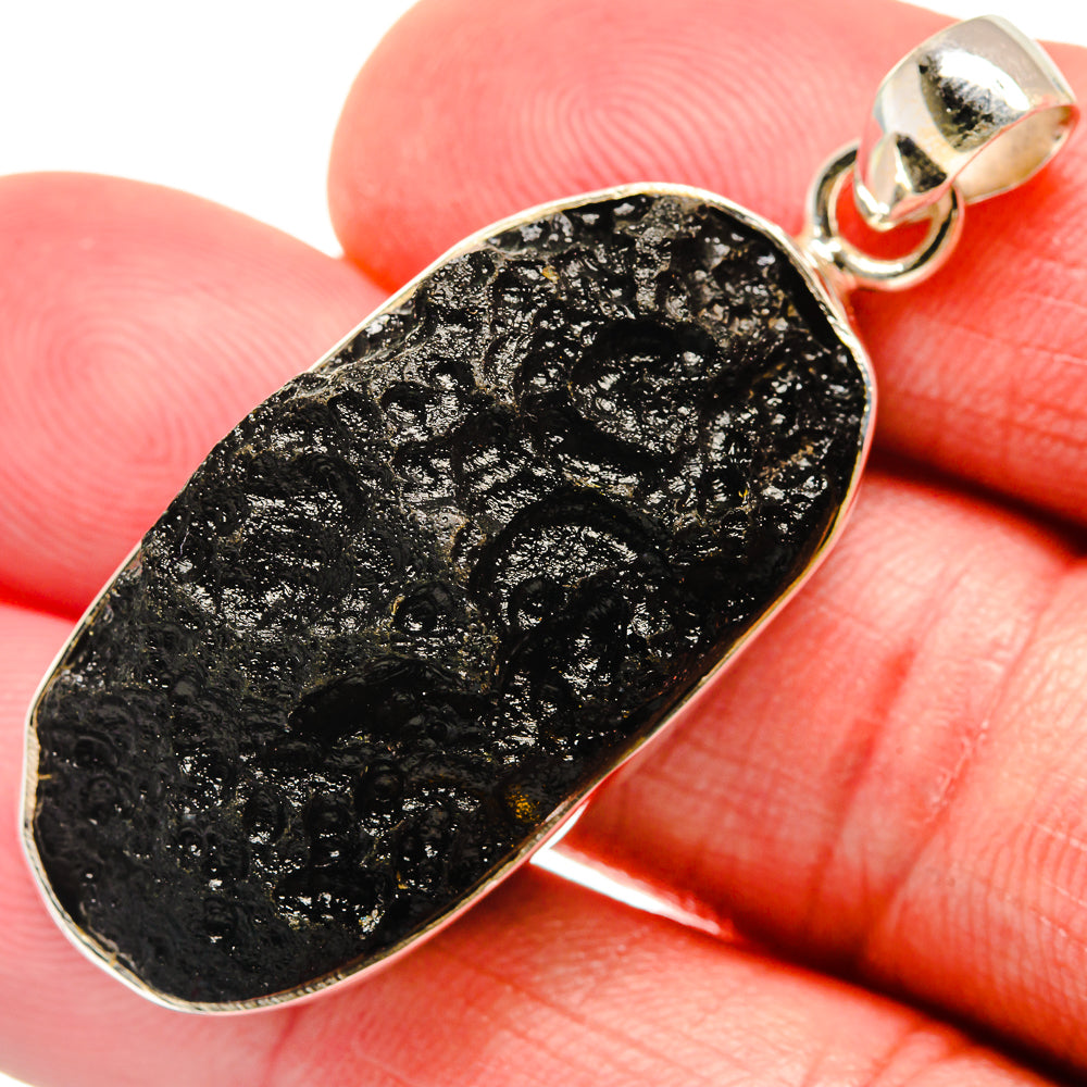 Tektite Pendants handcrafted by Ana Silver Co - PD21740