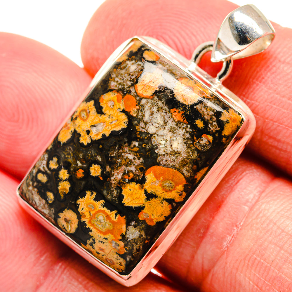 Poppy Jasper Pendants handcrafted by Ana Silver Co - PD21765