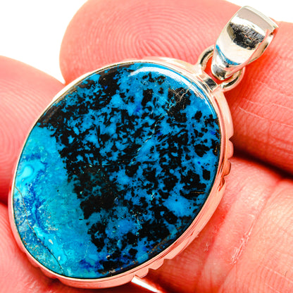 Shattuckite Pendants handcrafted by Ana Silver Co - PD21771
