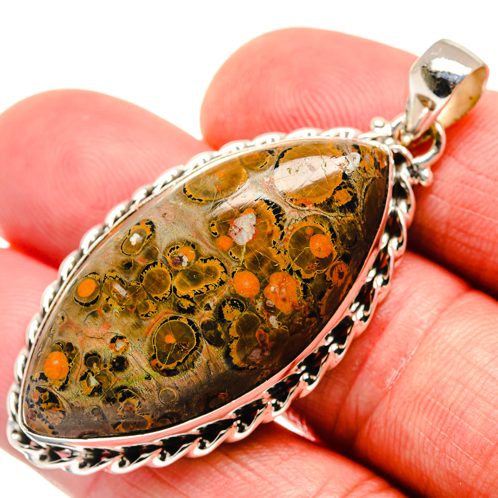 Poppy Jasper Pendants handcrafted by Ana Silver Co - PD21780