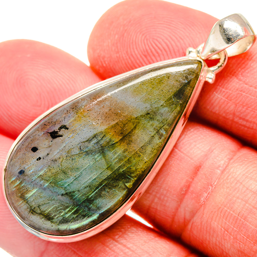 Labradorite Pendants handcrafted by Ana Silver Co - PD21784