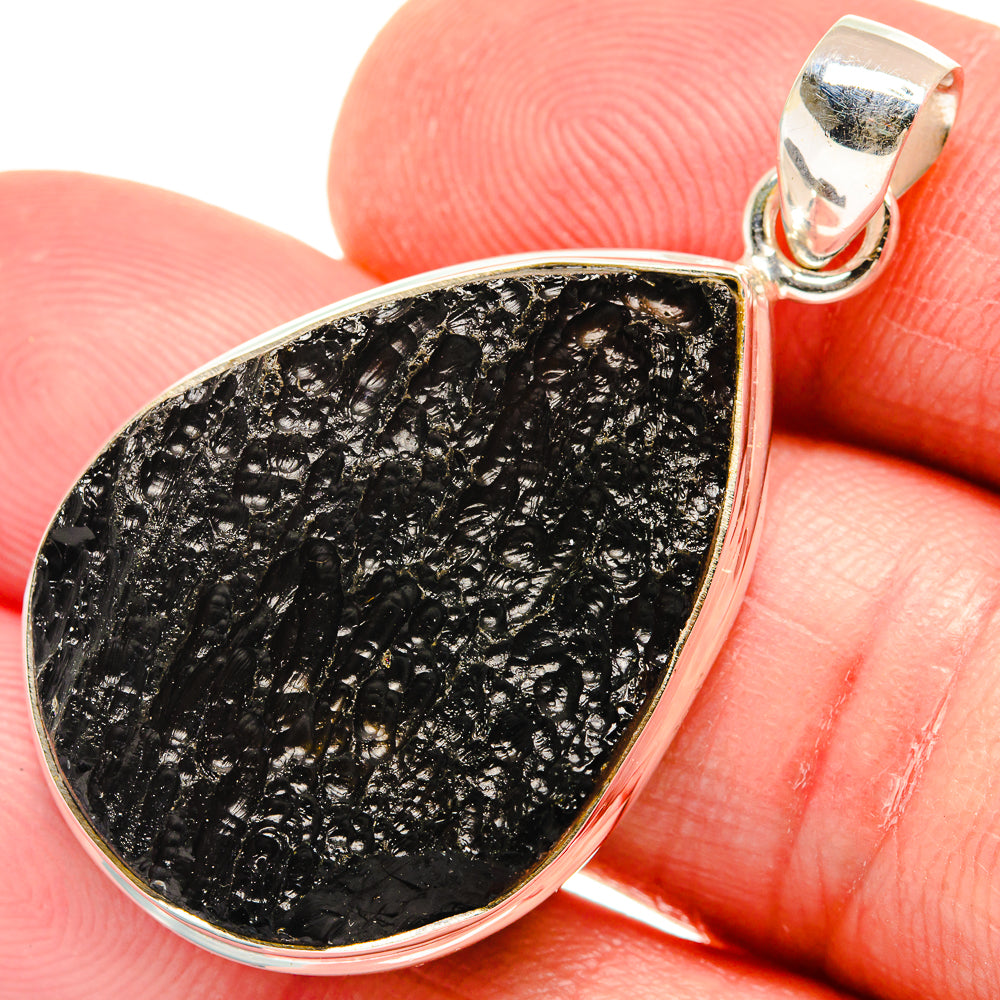Tektite Pendants handcrafted by Ana Silver Co - PD21795
