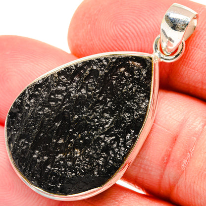 Tektite Pendants handcrafted by Ana Silver Co - PD21795