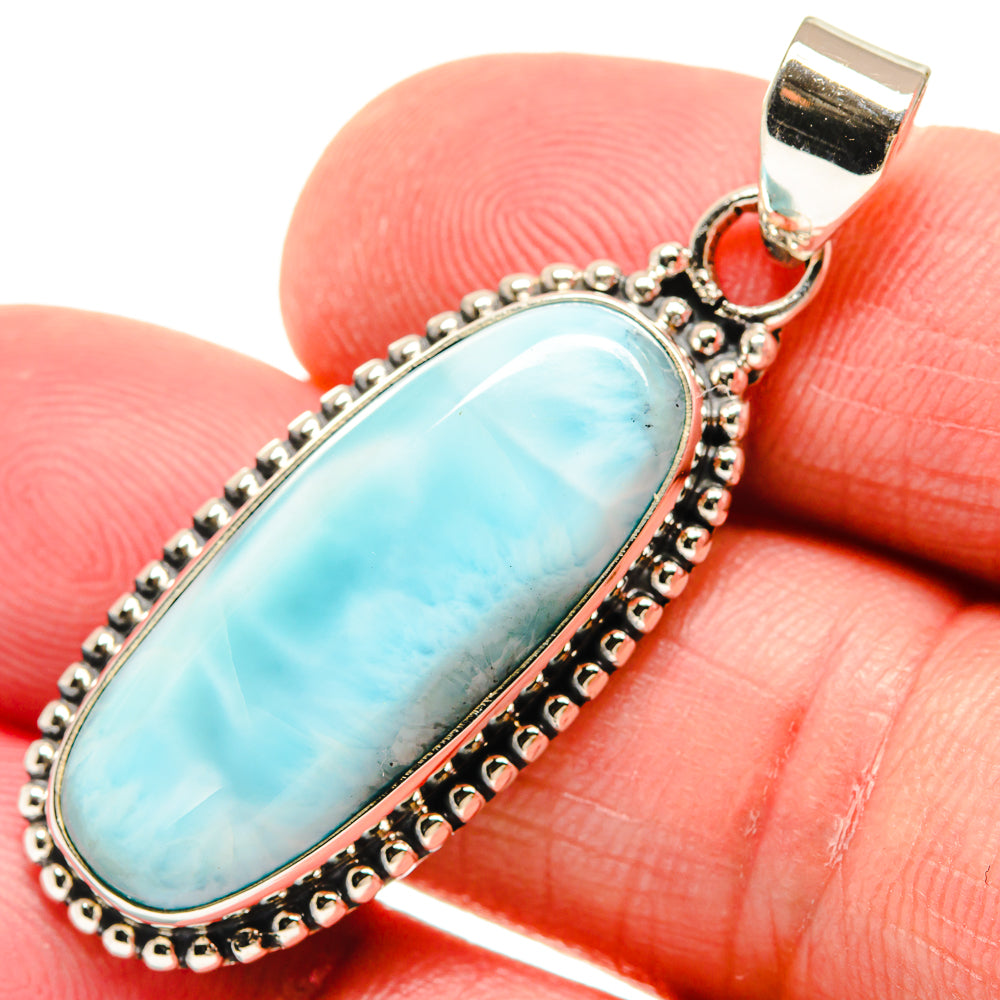 Larimar Pendants handcrafted by Ana Silver Co - PD21800