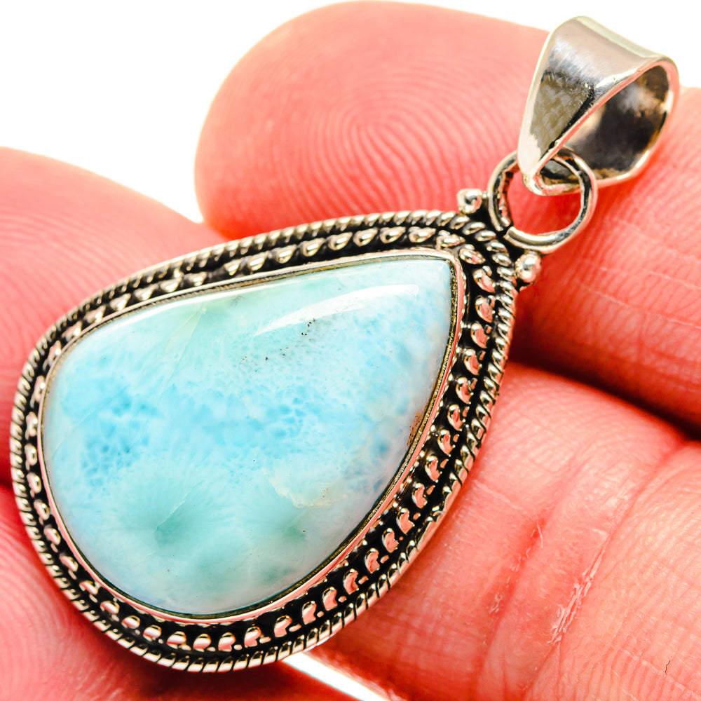 Larimar Pendants handcrafted by Ana Silver Co - PD21802
