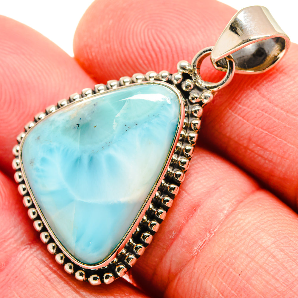Larimar Pendants handcrafted by Ana Silver Co - PD21803