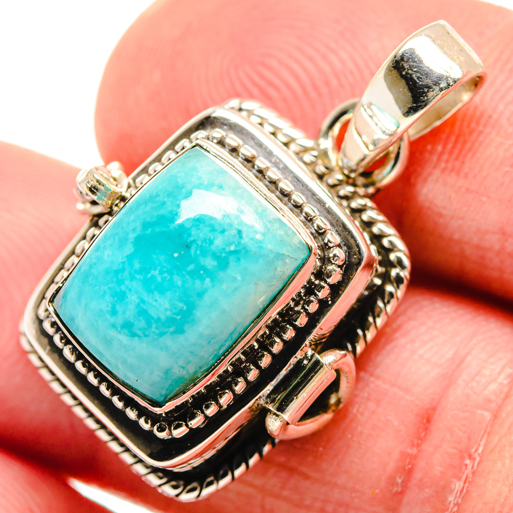 Larimar Pendants handcrafted by Ana Silver Co - PD21857
